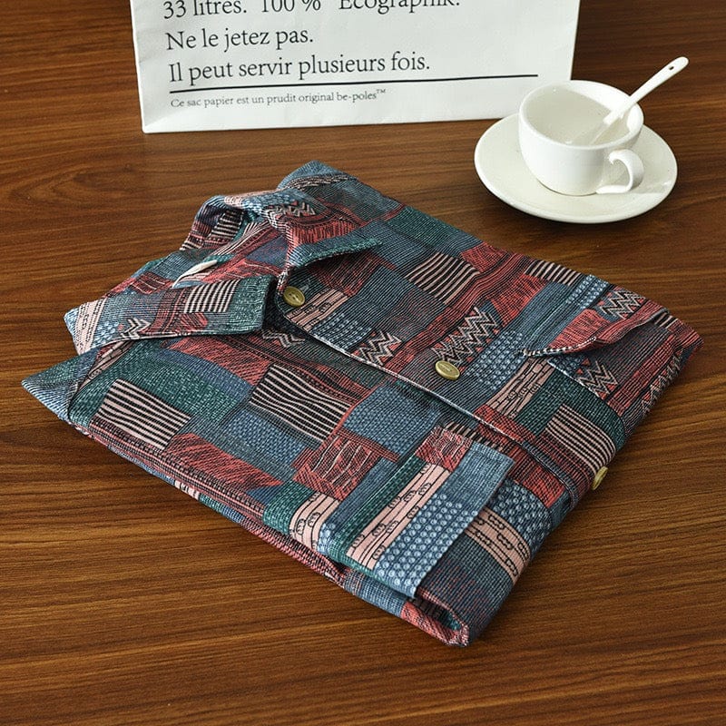 Alfredo Patchworkskjorta