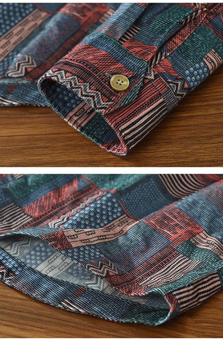 Alfredo Patchworkskjorta