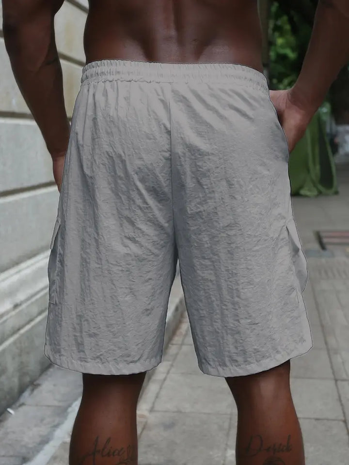 Leblanc™ | Andningsbara Shorts med Elastisk Midja