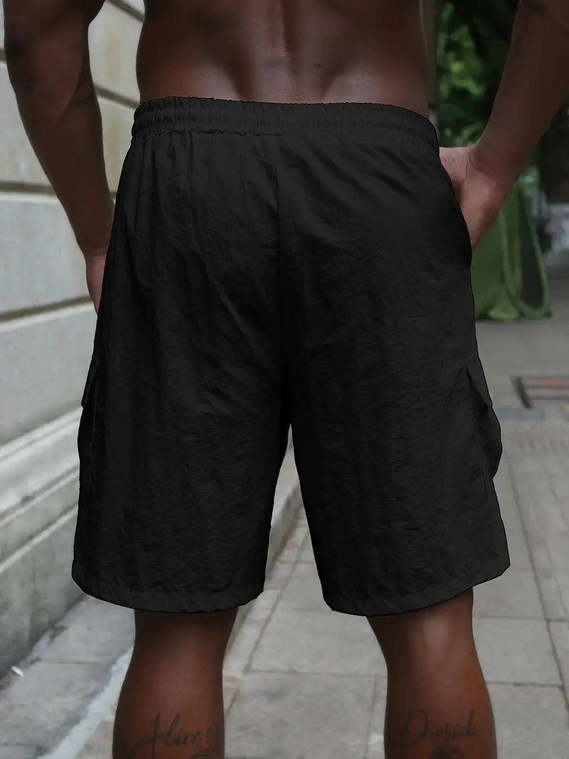 Leblanc™ | Andningsbara Shorts med Elastisk Midja