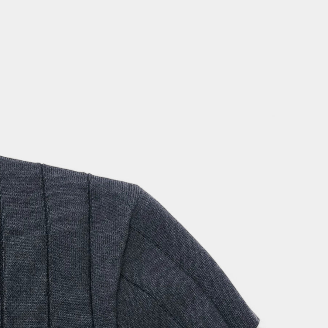 OLD MONEY Långärmd Pikétröja