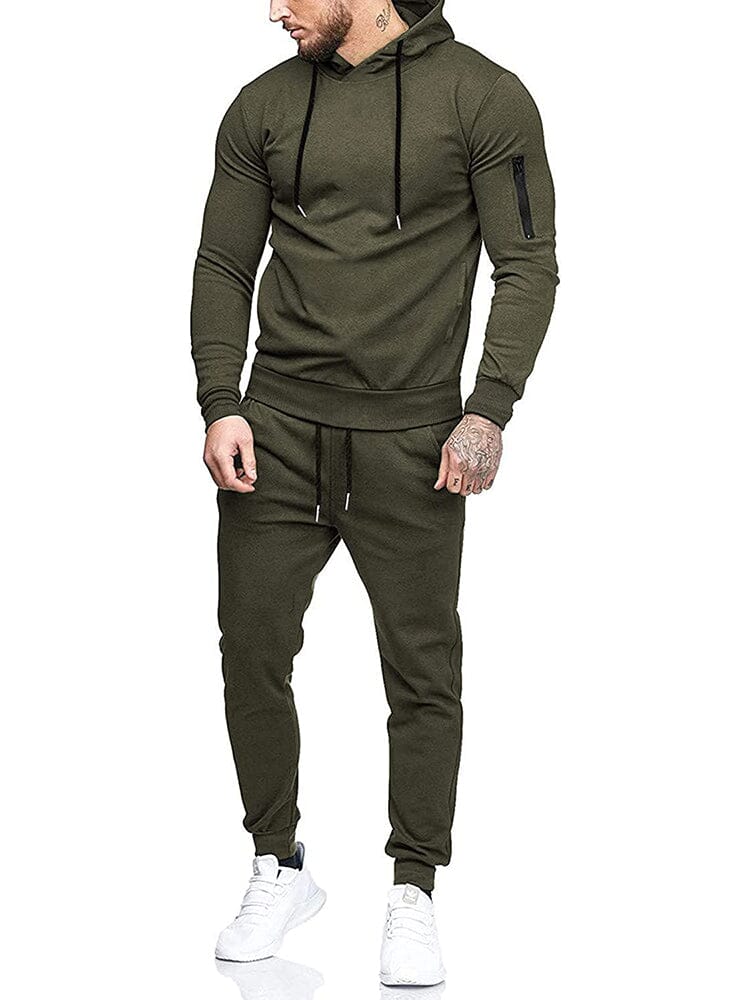 Casual 2-Delat Huva Löp Sportset
