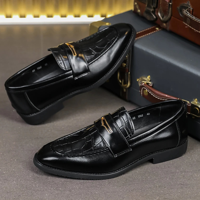 Harlow Läderloafers