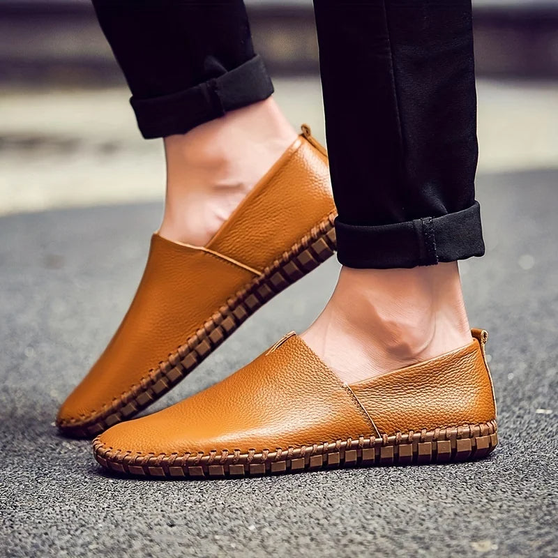 Luca's Läderloafers