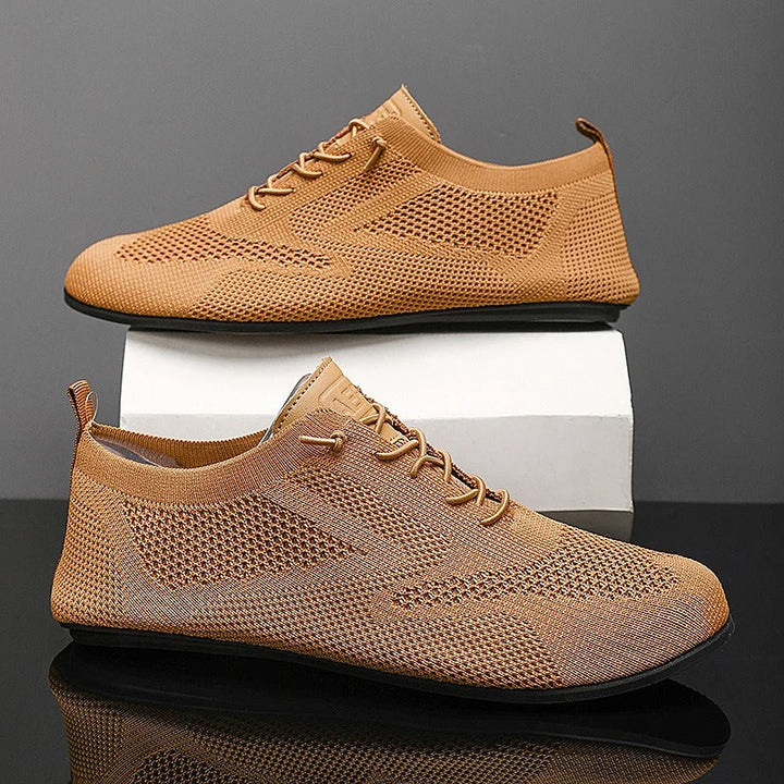 Mesh Knit Loafers