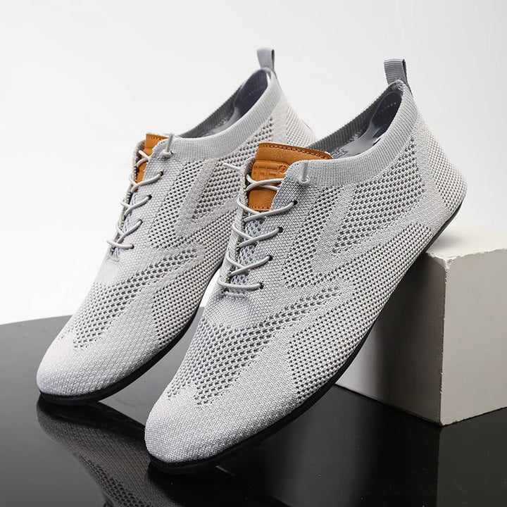 Mesh Knit Loafers
