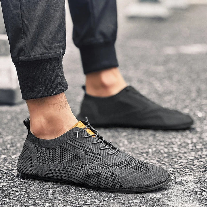 Mesh Knit Loafers
