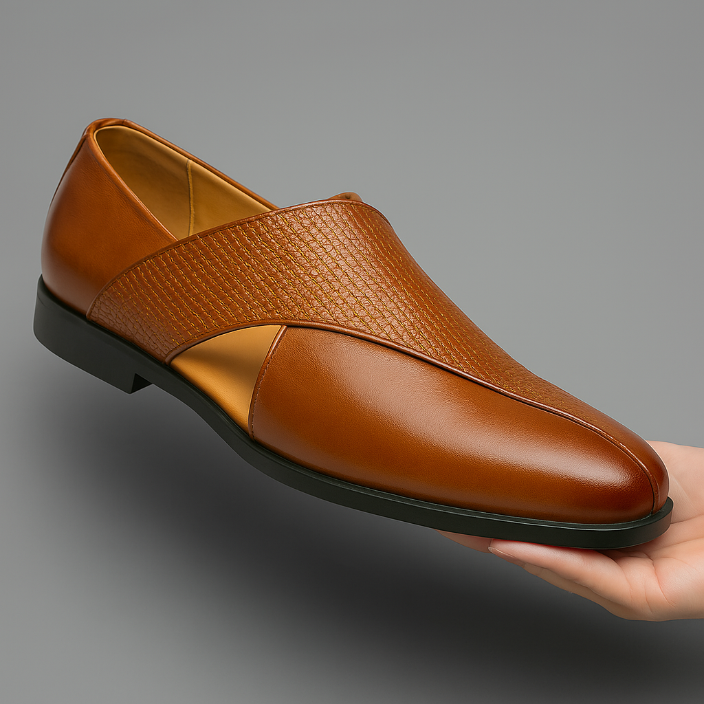 Vintage Läder Loafers