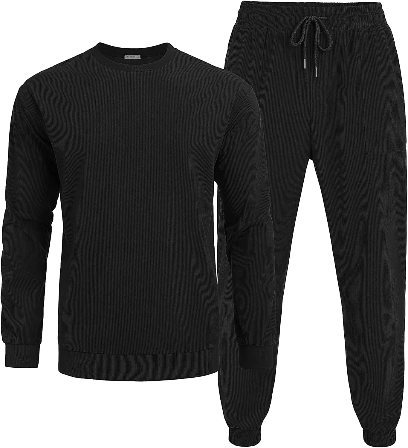 2-Delat Långärmd Pullover Sportset