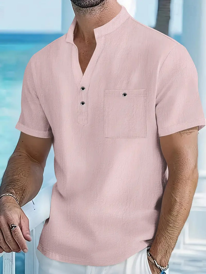 Leblanc™ | Elegant Kortärmd Skjorta