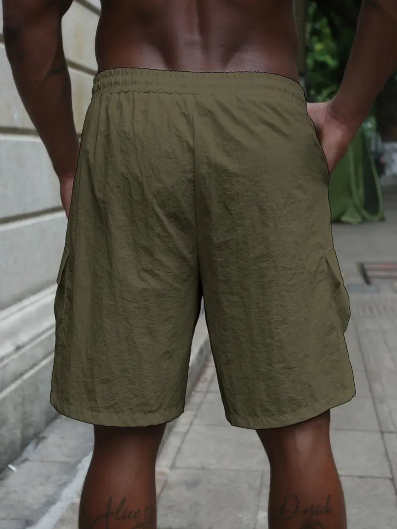 Leblanc™ | Andningsbara Shorts med Elastisk Midja