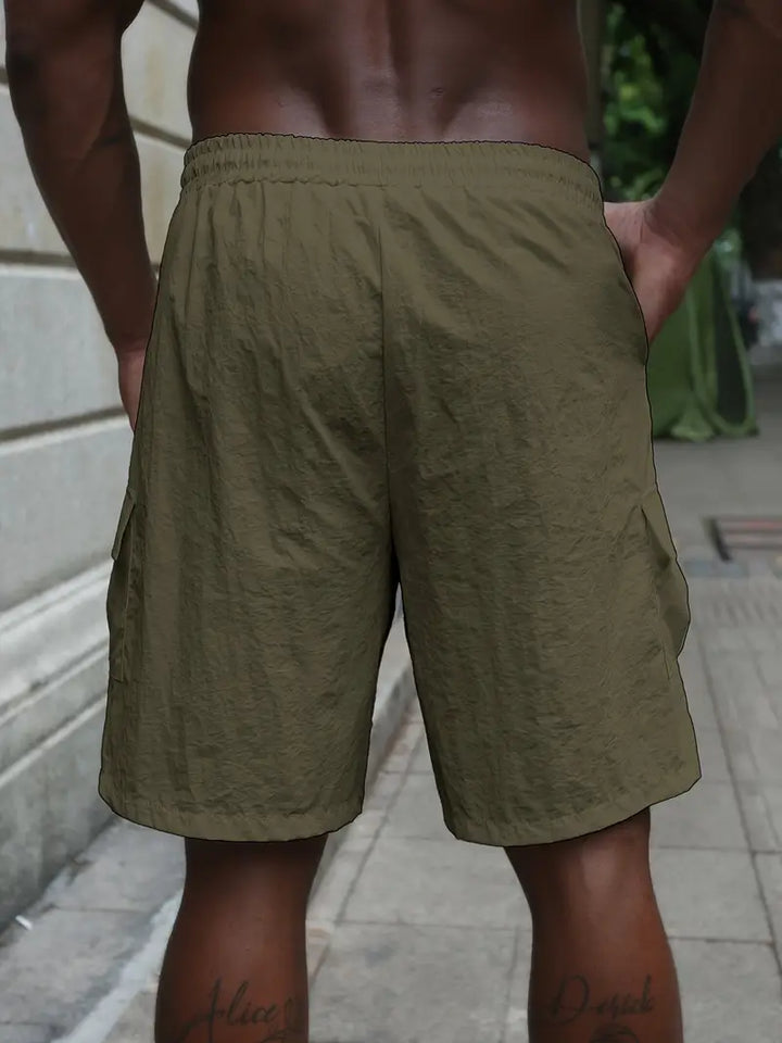 Leblanc™ | Andningsbara Shorts med Elastisk Midja