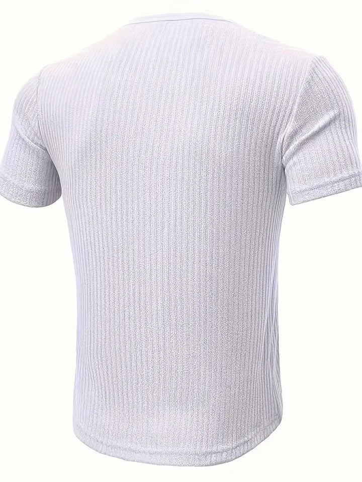 Elegant Mönstrad T-Shirt