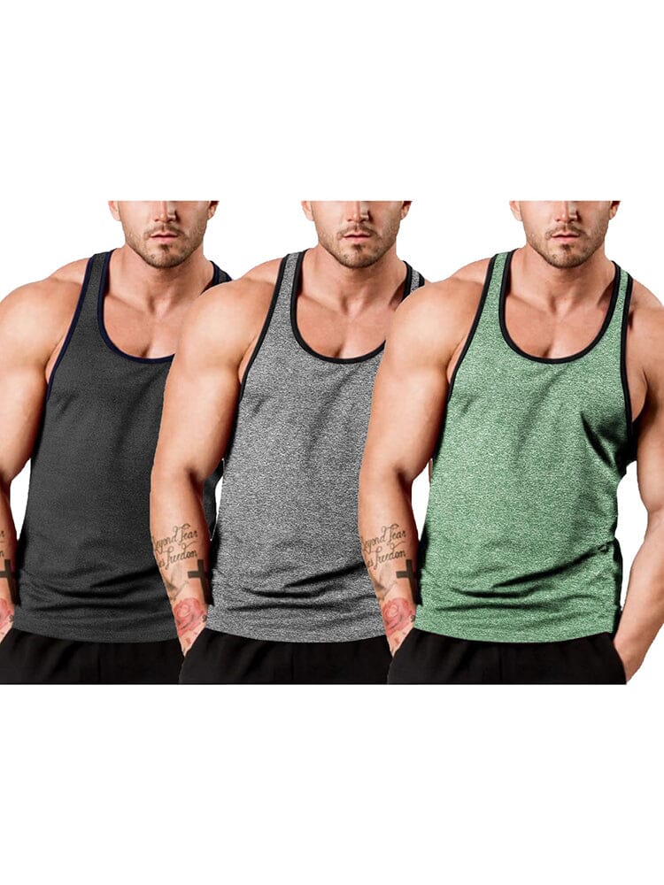 Herr 3-Pack Fitness Väst
