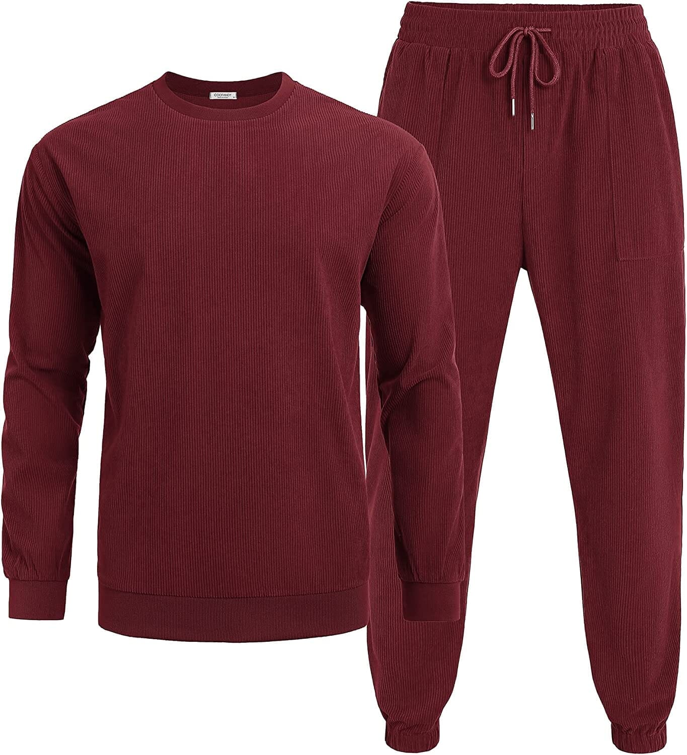 2-Delat Långärmd Pullover Sportset