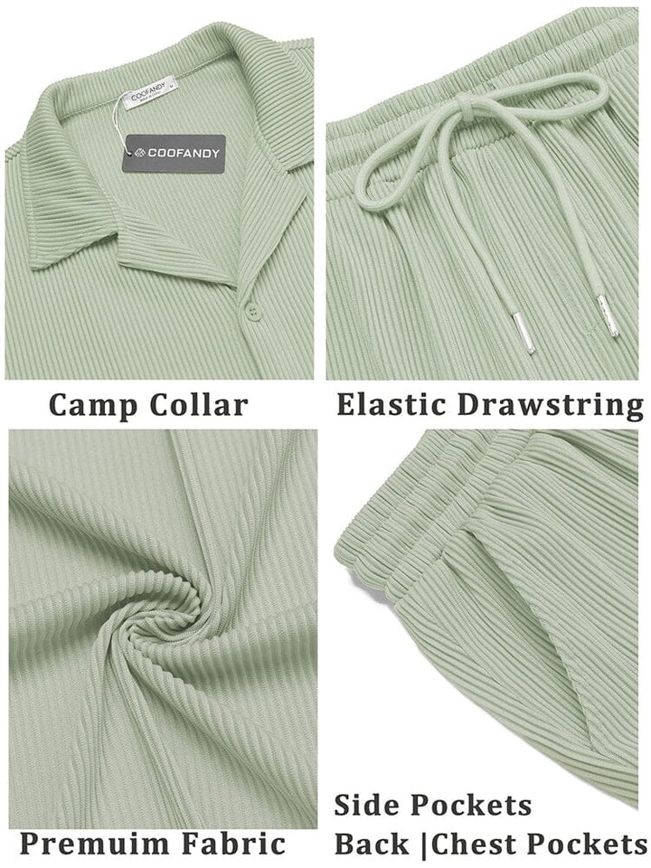 Casual 2-Delat Strand Outfit Set