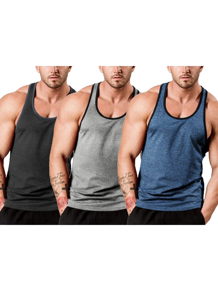 Herr 3-Pack Fitness Väst