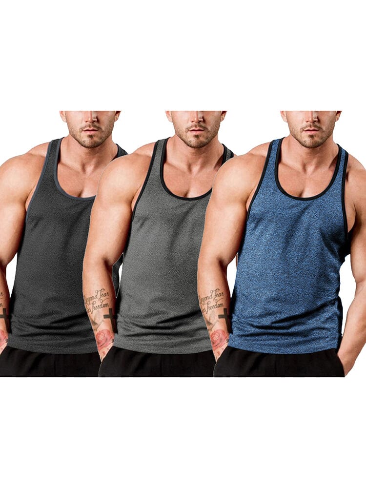 Herr 3-Pack Fitness Väst