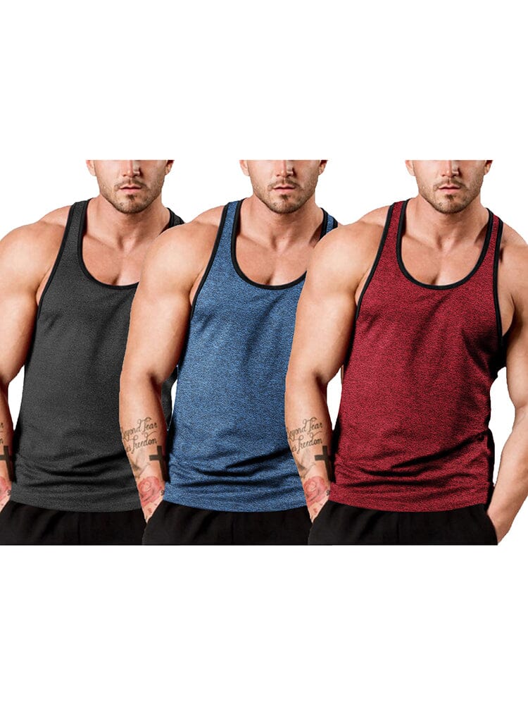 Herr 3-Pack Fitness Väst