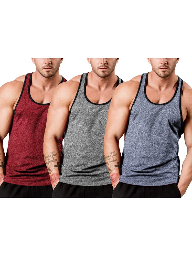Herr 3-Pack Fitness Väst