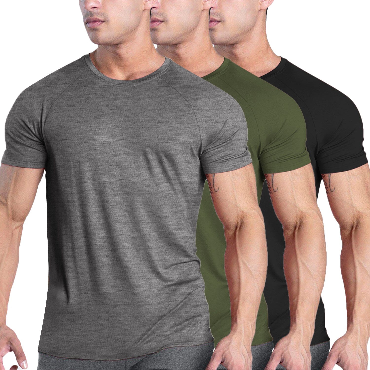 3-Pack Workout T-Shirts