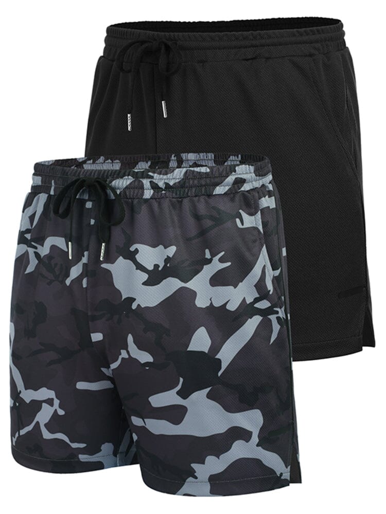 2-Pack Nät Lätta Workout Shorts
