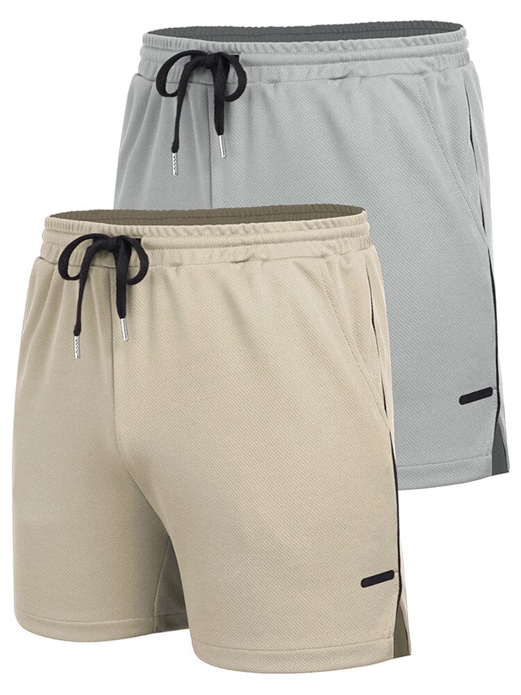 2-Pack Nät Lätta Workout Shorts