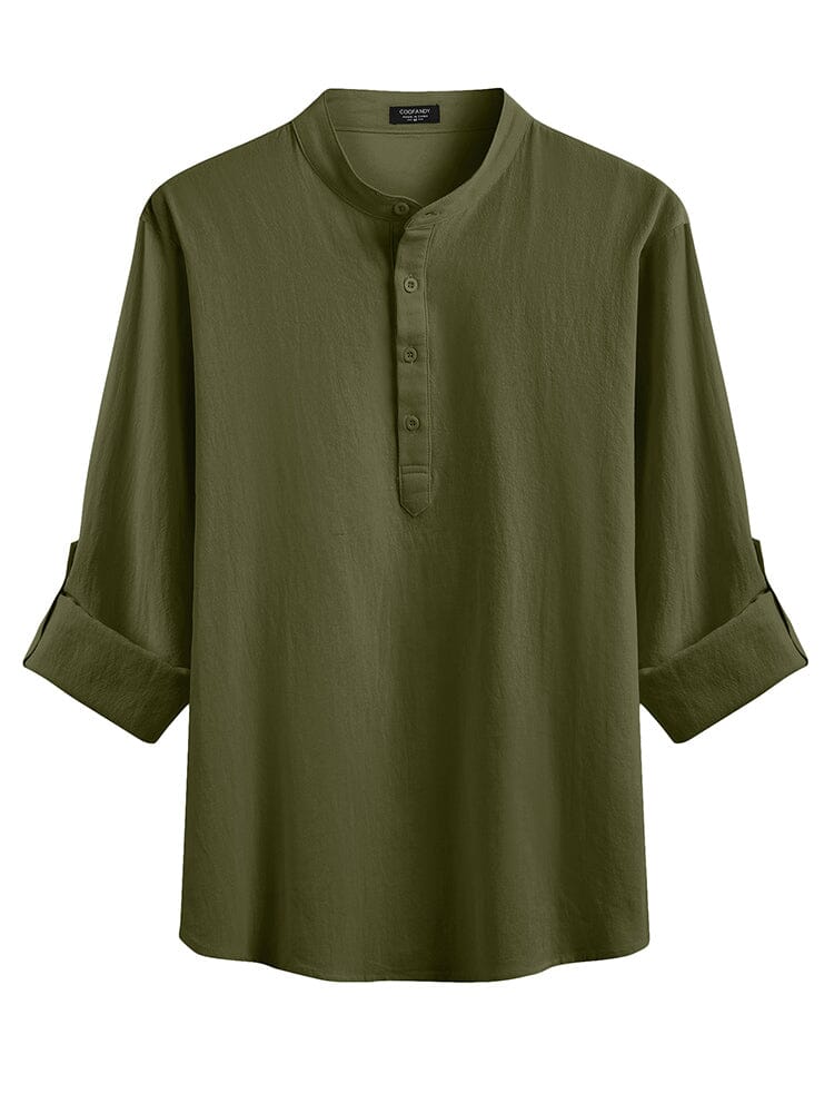 Casual 2-Delat Henley Skjortset