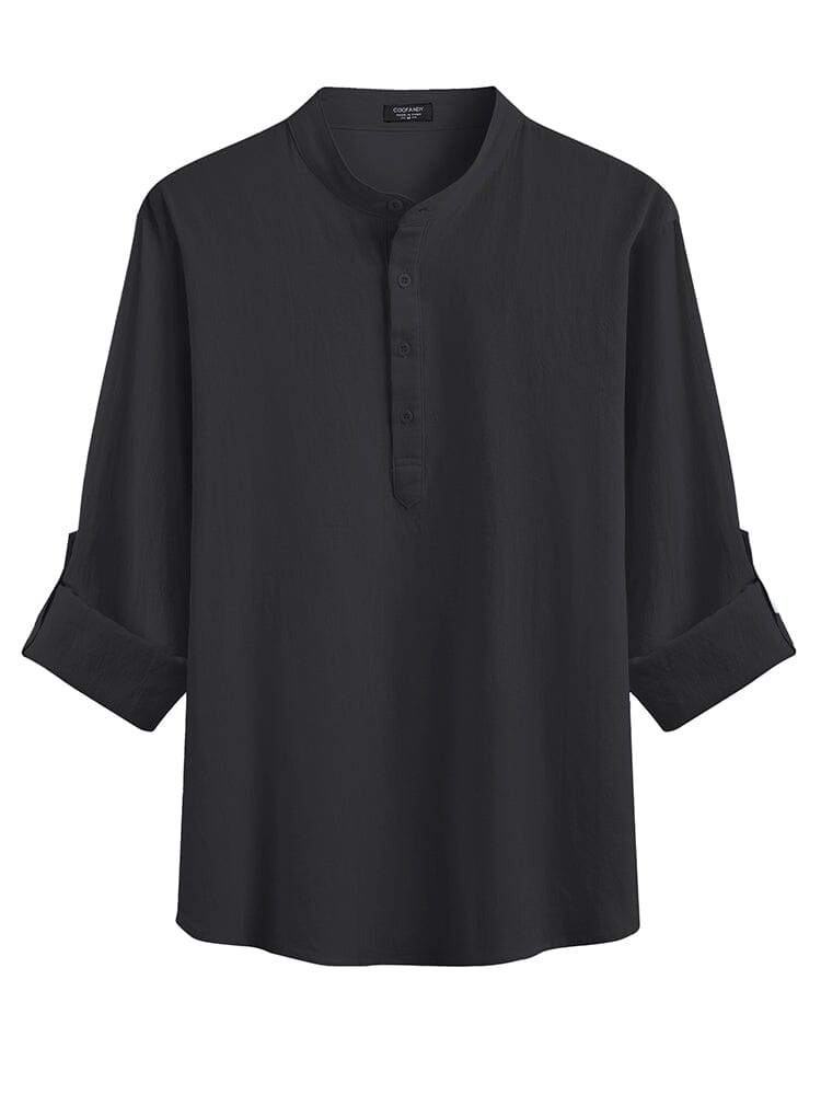 Casual 2-Delat Henley Skjortset