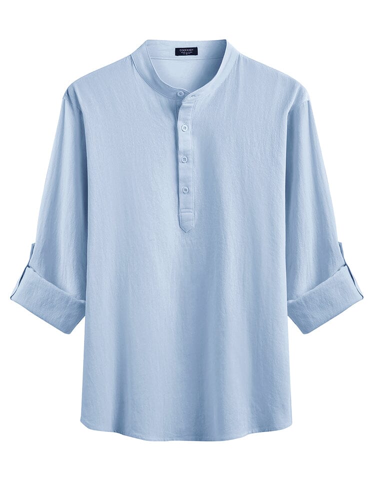 Casual 2-Delat Henley Skjortset