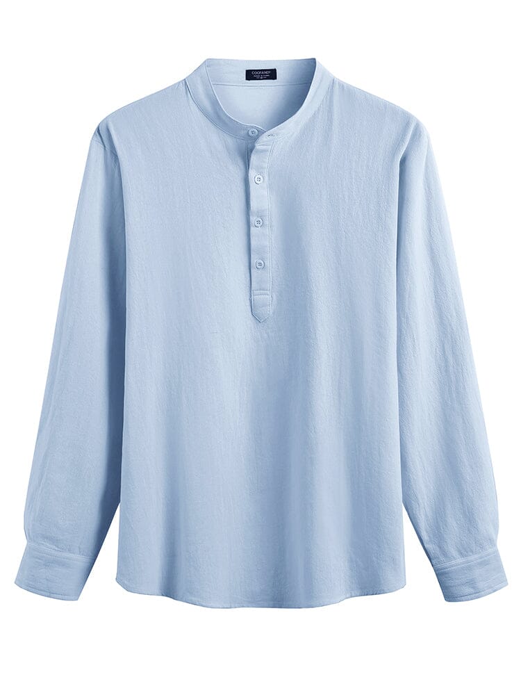 Casual 2-Delat Henley Skjortset