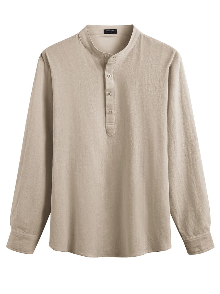 Casual 2-Delat Henley Skjortset