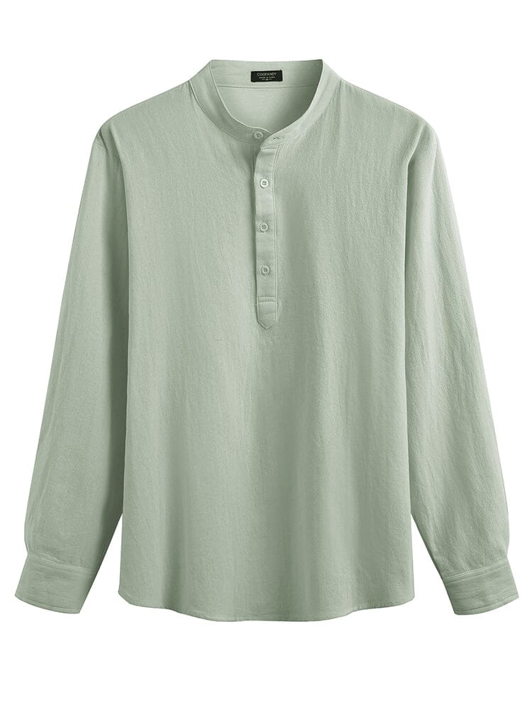 Casual 2-Delat Henley Skjortset