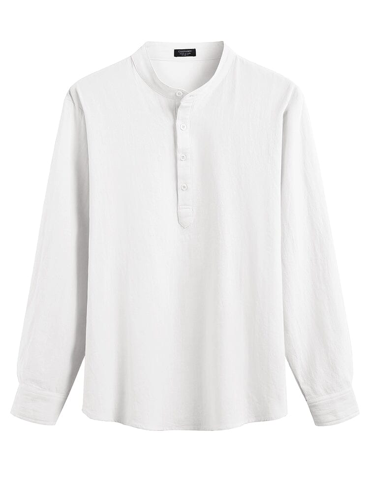 Casual 2-Delat Henley Skjortset