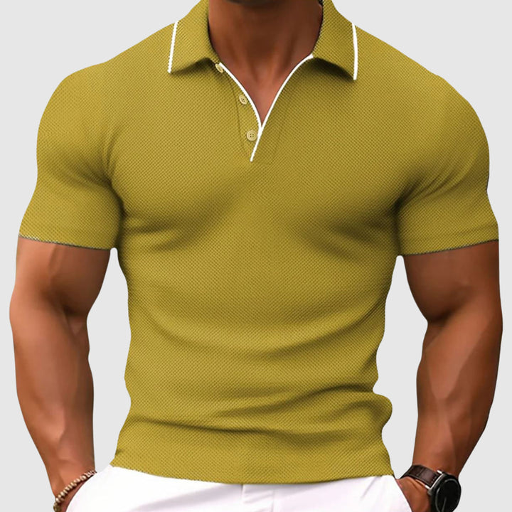 Slim Fit Pikétröja