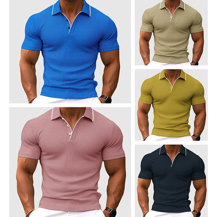 Slim Fit Pikétröja
