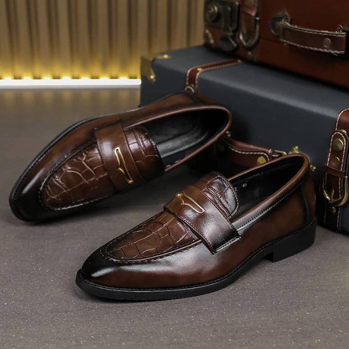 Harlow Läderloafers
