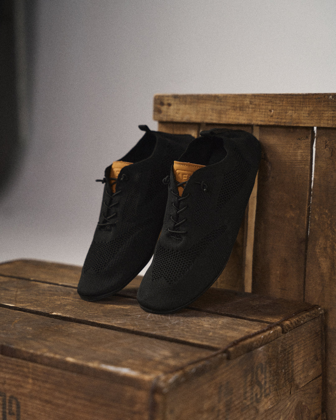 Mesh Knit Loafers