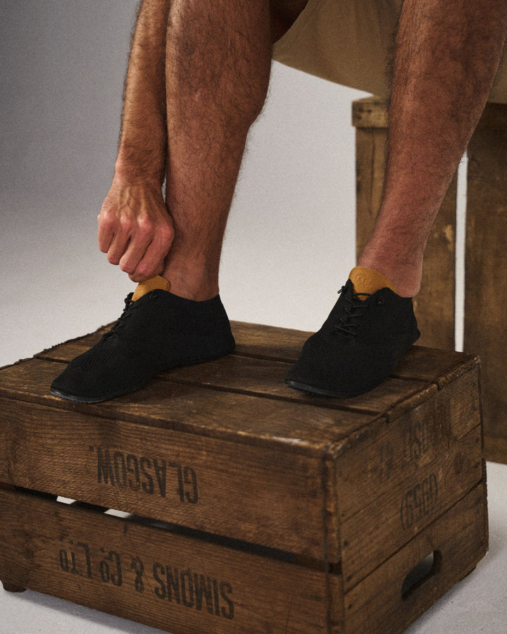 Mesh Knit Loafers