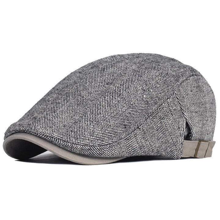 Beeckhoven™ | Modern Herr Keps med Fiskbensmönster