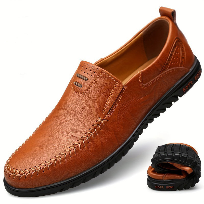 Eleganta Läder Loafers