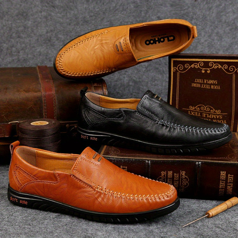 Eleganta Läder Loafers