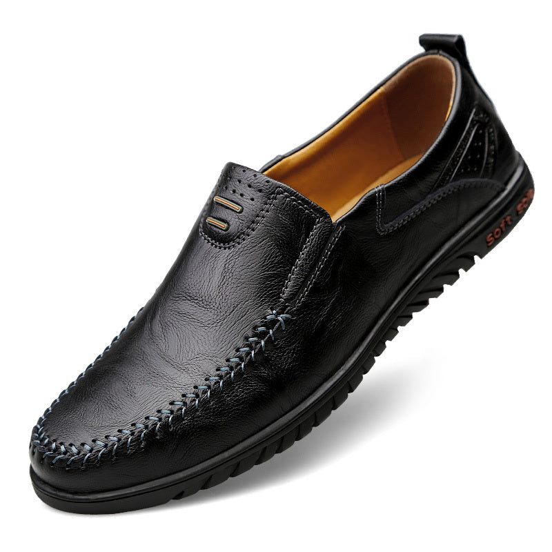 Eleganta Läder Loafers
