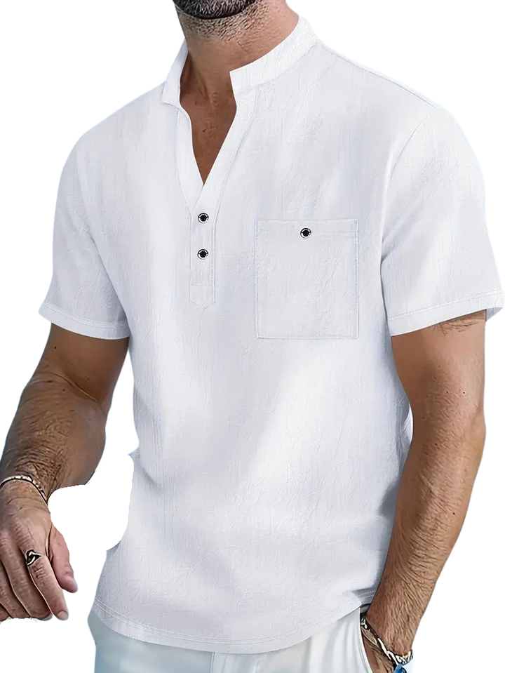 Leblanc™ | Elegant Kortärmd Skjorta