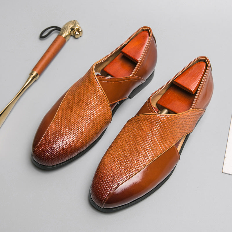 Vintage Läder Loafers