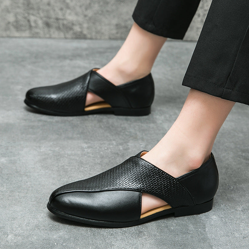 Vintage Läder Loafers