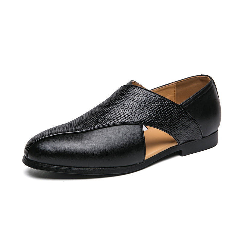 Vintage Läder Loafers