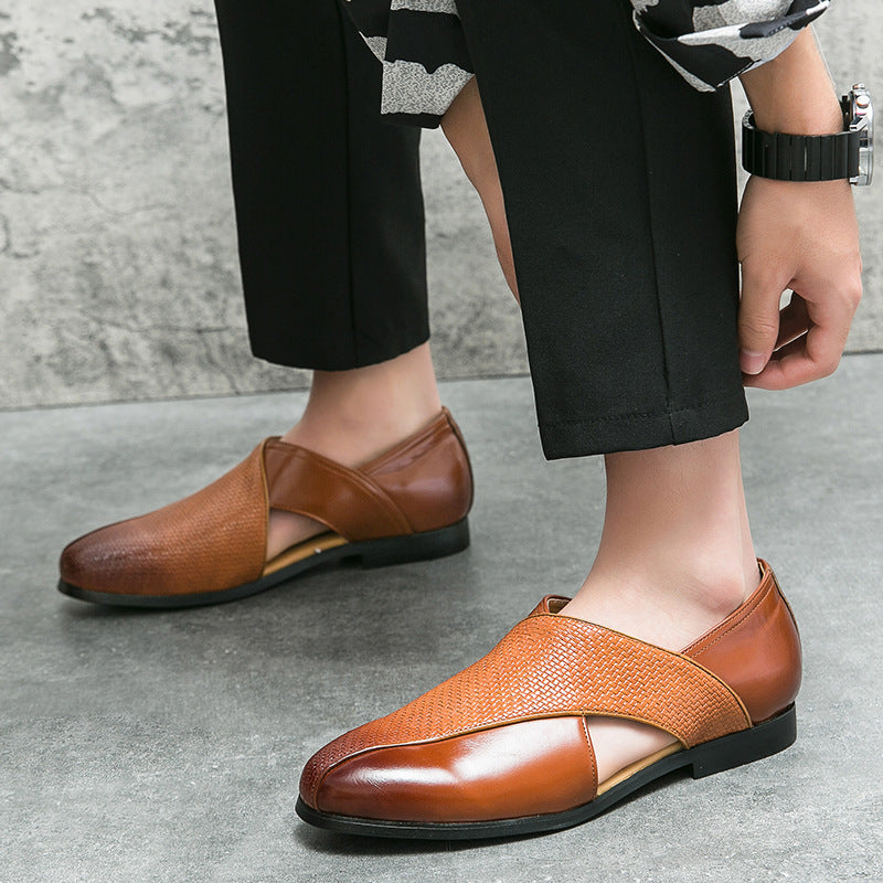 Vintage Läder Loafers