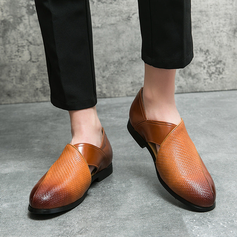 Vintage Läder Loafers