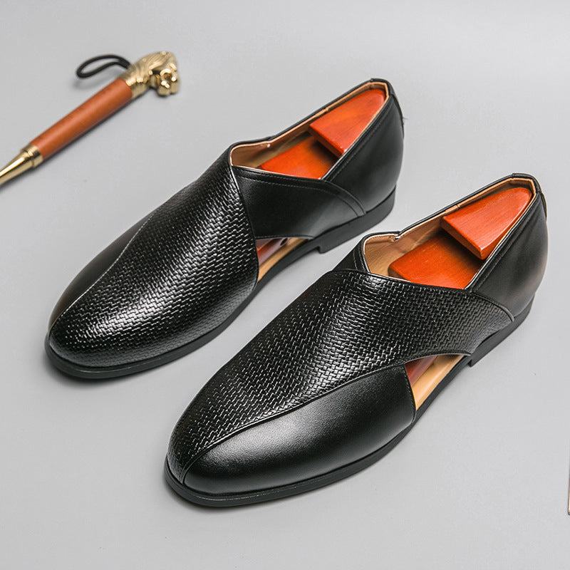Vintage Läder Loafers
